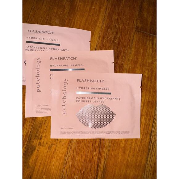 PATCHOLOGY FLASHPATCH Hydrating Lip Gels 3 Pink Packages Smooth Sexy Lips - Picture 3 of 4